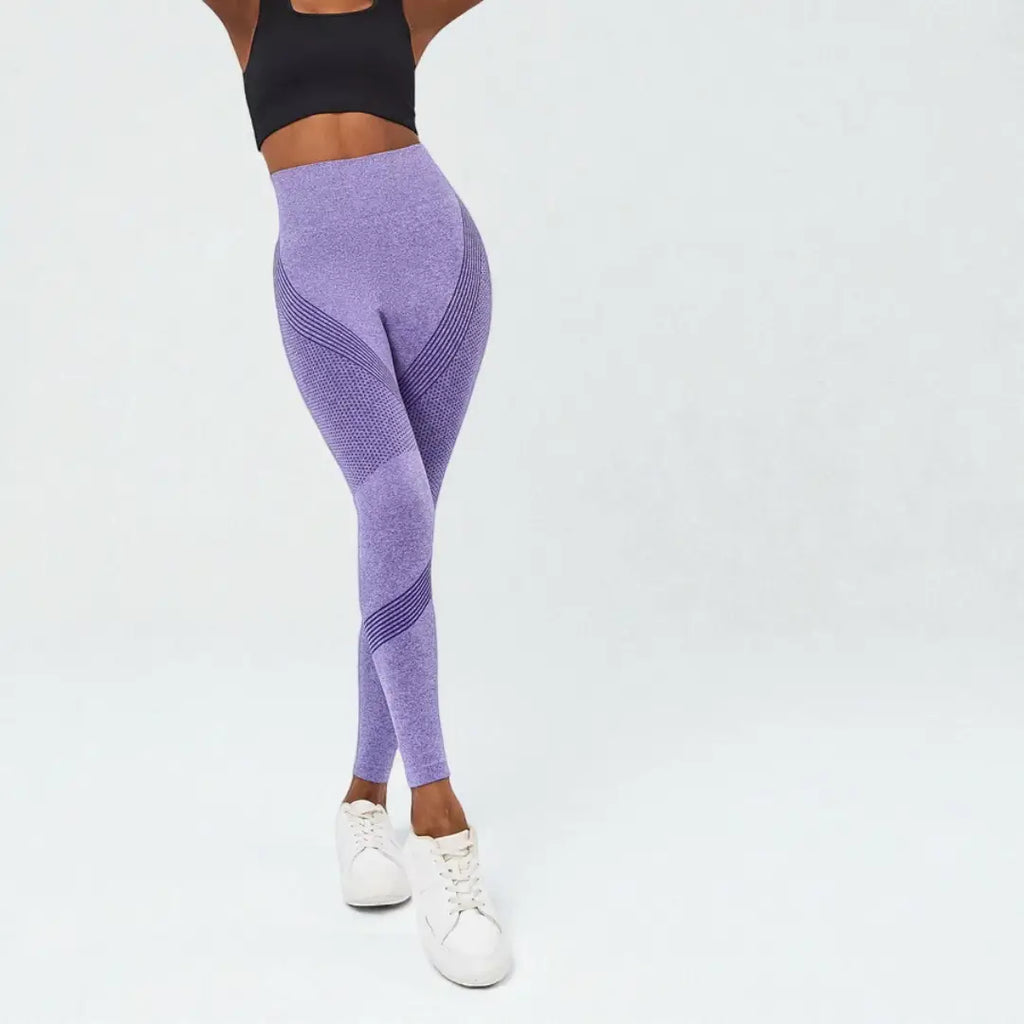 Leggings 3D VivaCuerpo™ - Violeta Claro