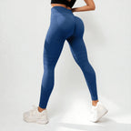 Leggings 3D VivaCuerpo™ - Azul Oscuro