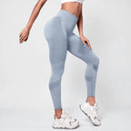 Leggings 3D VivaCuerpo™ - Azul Claro